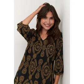 Culture Kleid Blusenkleid Schwarz 36