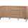 MID.YOU Sideboard Eiche Artisan Holzwerkstoff, 2 Fächer, 3 Schubladen, 170x87x40 cm , Eiche