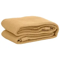 vidaXL Zeltteppich Sandfarbe 400x400 cm HDPE