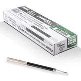 Pentel EnerGel LR7 Nachfüllmine für 0.7 mm Gelschreiber, waldgrün (12 Stück)