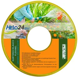 Gartenschlauch Wasserschlauch Bewässerungsschlauch Schlauch gelb 1/2` Zoll 50m