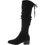 Steve Madden Overknees Damen Schwarz 40