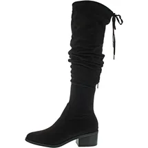 Steve Madden Overknees Damen Schwarz 40