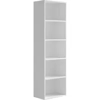 Vicco Bücherregal Bob 40 x 132 cm mit 5 Fächern