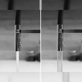 VIZIO Niederdruck 3 Wege Wasserhahn Einhebelmischer Grau