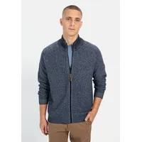 CAMEL ACTIVE Strickjacke mit Reißverschluss Jeans Blau Menswear-L