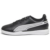 Puma King Match IT Jr Soccer Shoe, Black White-Cool Dark Gray, 33 EU