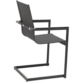Garden Pleasure Sophia Gartenstuhl 56 x 90 x 56 cm anthrazit 4 St.