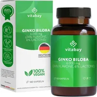 Vitabay Ginkgo Biloba Extrakt 6000 mg vegan
