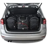 KJUST Kofferraumtaschen 4 stk kompatibel mit VW GOLF SPORTSVAN VII 2013-2020