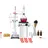 Vevor Destillationsset für Ätherische Öle, 500 ml Destillationsapparat, 3,3 Boro-Laborglas-Destillationsset mit 1000 W Heizplatte und 24, 40 Gelenken, 33-teiliges Set