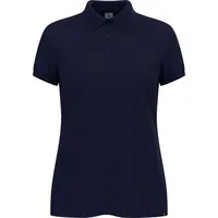 Odlo Damen Ascent Natural Polo T-Shirt (Größe S, blau)
