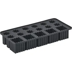 Singles Eisform schwarz