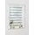 K-HOME Doppelrollo Denia 35 x 150 cm Blume/Grün