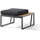 Sieger Havanna Lounge Eckteil 69 x 33 x 69 cm Grau