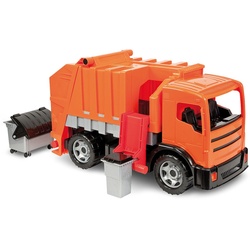 Lena® Spielzeug-Müllwagen GIGA TRUCKS, Müllwagen, Made in Europe grau|orange|schwarz