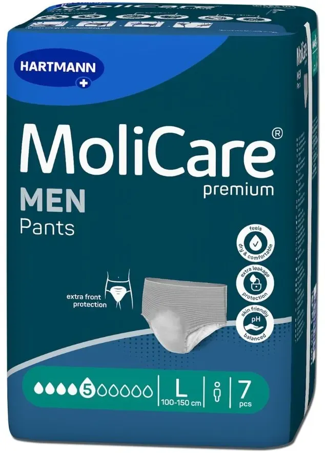 MoliCare Premium MEN Pants 5 Tropfen L, 28 Stück