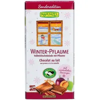 Rapunzel - Winter-Pflaume Vollmilchschokolade Schokolade 80 g