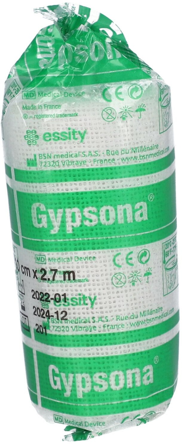 Gyspsona® Bande plâtre 10 cm x 2,7 m 1 pc(s) bandage(s)