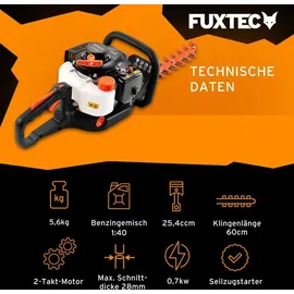 FUXTEC Benzin-Heckenschere FX-MH123ECO,