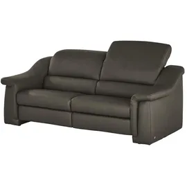 HIMOLLA Ledersofa 1501 ¦ braun ¦ Maße (cm): B: 202 H: 84 T: 106.0