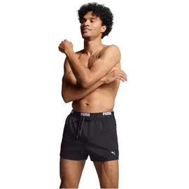Puma Badeshorts Swim Logo Herren Schwarz XXL