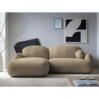 Mirjan24 Ecksofa Mayo mit Bettkasten und Schlaffunktion, Stilvoll Eckcouch,