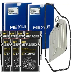 Meyle Hydraulik Filtersatz Automatik 5hp24 Fla+atf Öl Für Audi A6 C5 C6 A8 4d: Dichtung, Ölwanne-automatikgetriebe, Hydraulikfilter, Automatikgetriebe