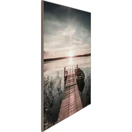 Reinders! Reinders Wandbild 50 x 70 cm Scandic Jetty Holz Blau