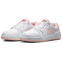 Nike Full Force Low - White/Echo Pink-Bright mango-black 34