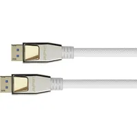 Python DisplayPort 2.0 Kabel 2 m Weiß
