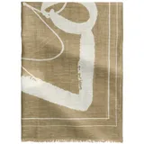 Marc O'Polo Schal aus Leinen-Baumwoll-Mix, Beige, 1