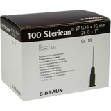 B. Braun STERICAN 0,45x25 braun 100 St