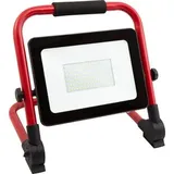 McShine Baustrahler LEB-50-B, mit Akku, 3.500 Lumen, 50 Watt, IP54 Spritzwasserschutz