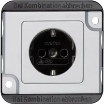 Merten Schuko-Steckdose 1 St. Silber