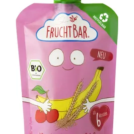 FruchtBar Bio Fruchtpüree Kirsche-Banane-Grieß 120 g