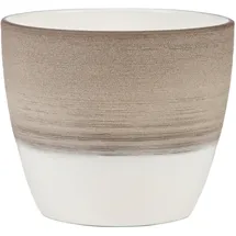 Scheurich Übertopf 950 Ø 19 cm Espresso Cream