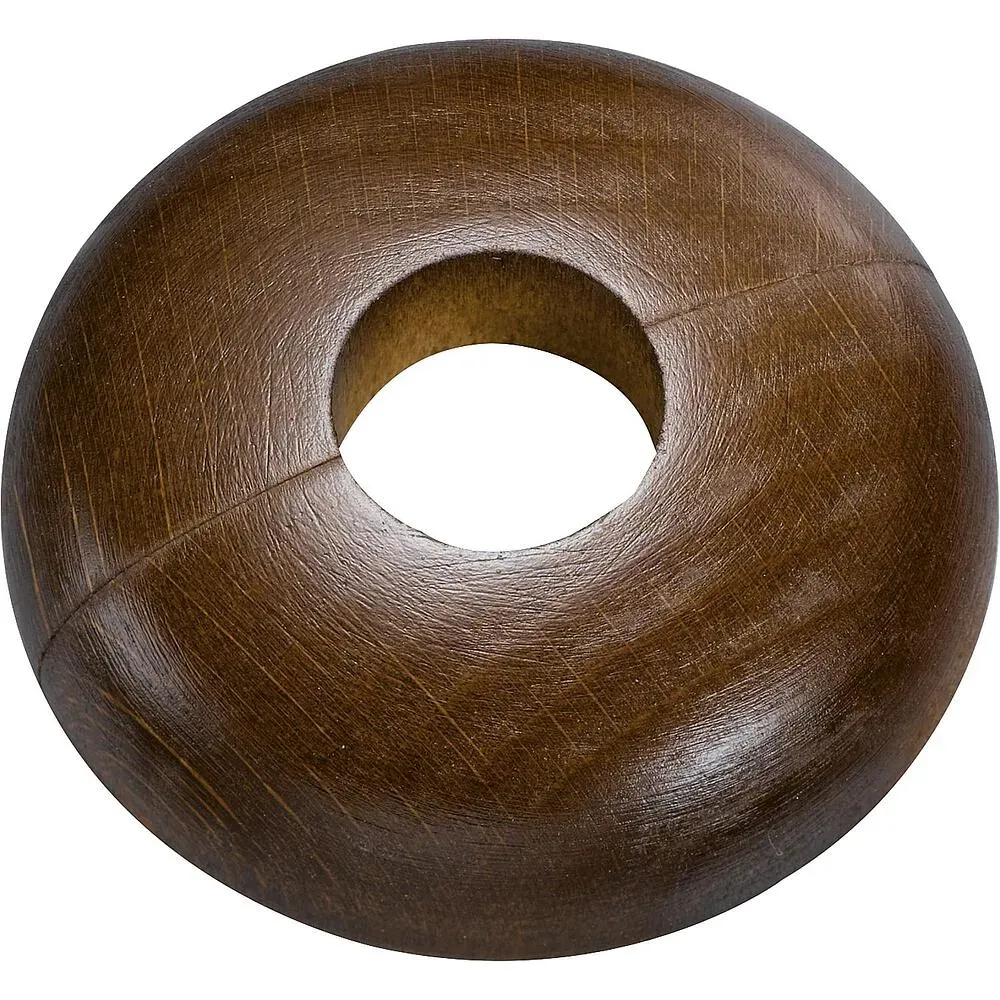 Holz-Einzelrosette Typ Schwarzwald Buche dunkel - 21,7 mm