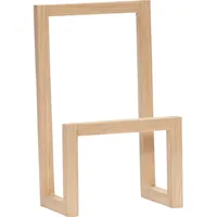 Hübsch Zeitungshalter für die Wand, aus Eichenholz