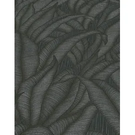 Fashion for walls Vliestapete Sansibar 53 cm x 10 m schwarz 10371-15