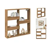 vidaXL Wandschrank Artisan-Eiche 80x15x80 cm Holzwerkstoff