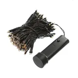 MARELIDA LED-Lichterkette Batterie 14,3 m warmweiß
