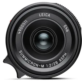 Leica Summicron 28 mm F2,0 schwarz-eloxiert Leica M