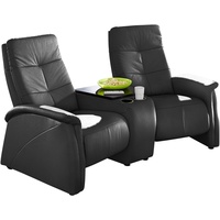 exxpo - sofa fashion 2-Sitzer »Tivoli«, mit Relaxfunktion, integrierter Tischablage und Stauraumfach schwarz