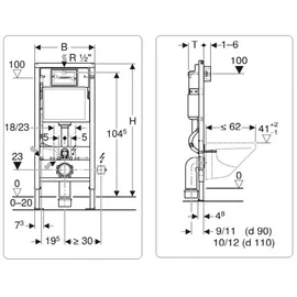 Geberit Infinity Wand WC-Sitz mit Absenkautomatik Weiß