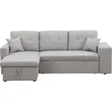 habitat garten ECKSOFA axel Hellgrau