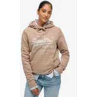Superdry Kapuzenpullover Hoodie Grau XL