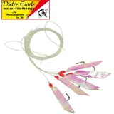Dieter Eisele Angelhaken Vorfach für Makrelen 5 Haken 2/0 120 cm 1 St.