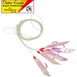 Dieter Eisele Angelhaken Vorfach für Makrelen 5 Haken 2/0 120 cm 1 St.