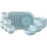 Villeroy & Boch Perlemor Aqua Frühstücks-Set 18-tlg.